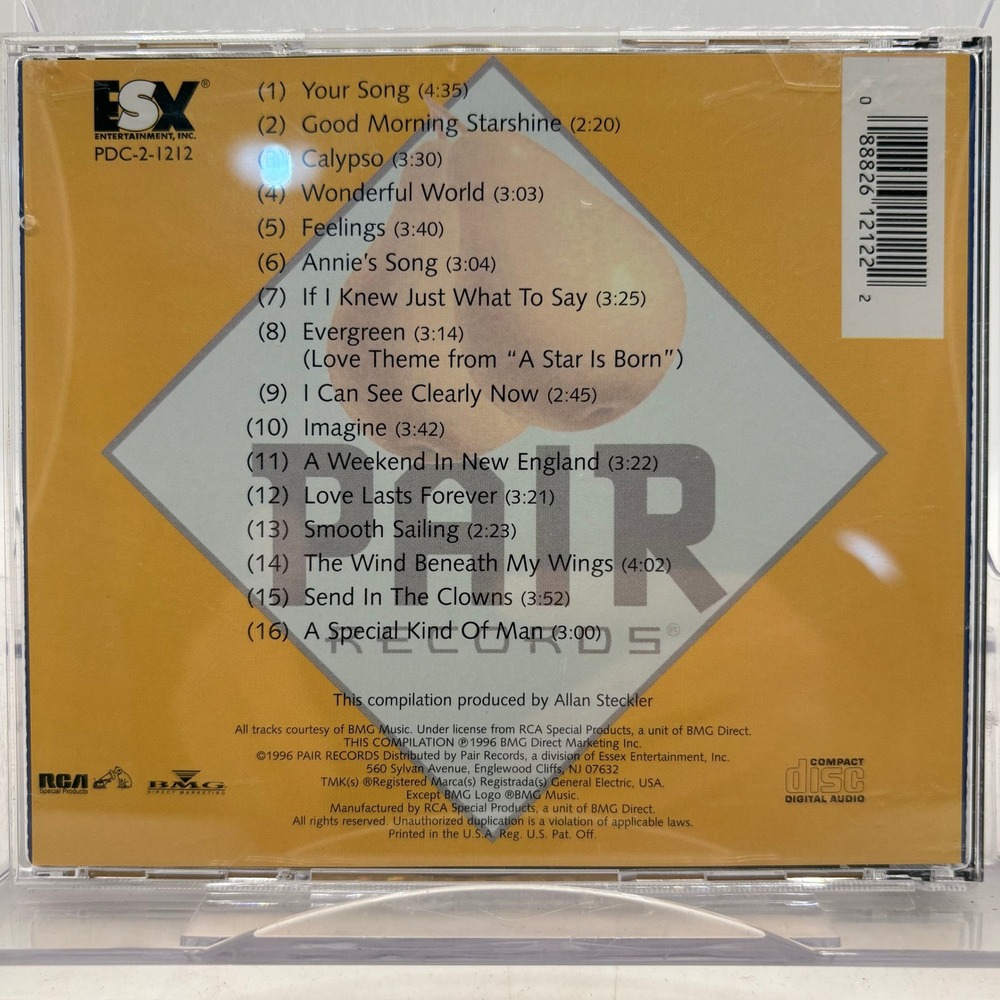 Roger Whittaker The World of Roger Whittaker CD 1996 Pair Records PDC-2-1212 - Picture 2 of 3
